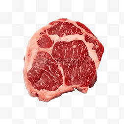 切牛排图片_未加工的一块肉牛排