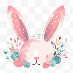 兔子耳朵图片_復活節兔子耳朵 向量