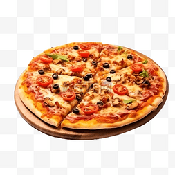 披萨 意大利食物