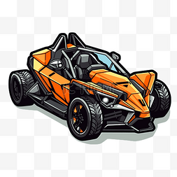 橙色和黑色图片_橙色和黑色剪贴画的汽车 向量