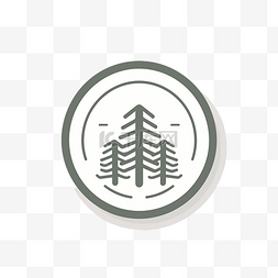 cclogoss 的森林森林徽章标志设计 