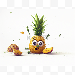 果味动画菠萝