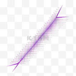 改进箭头图片_孤立的紫色箭头方格纸