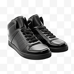 黑色休闲鞋