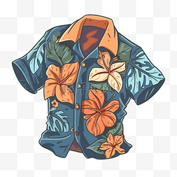 夏威夷风衬衫图片_夏威夷襯衫 向量