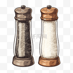 盐和胡椒插图