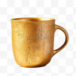 金色陶瓷杯