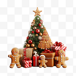 圣诞节字体复古图片_庆祝概念的圣诞快乐PNG