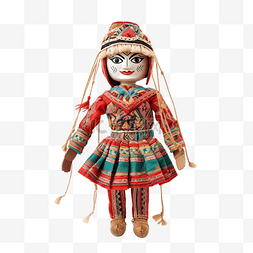 泰国南部的木偶娃娃