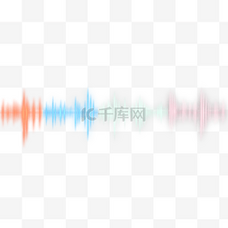科技图片_声音均衡器光效波浪渐变