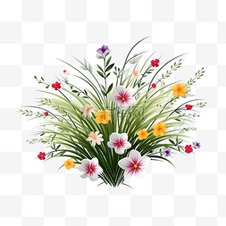 字母与植物图片_装饰美学草与花卉装饰装饰