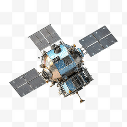 天然卫星的 3d 插图