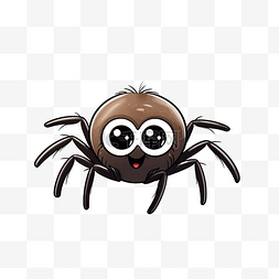 蜘蛛插图图片_网上有一只可爱的小蜘蛛
