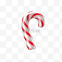 紅糖图片_拐杖糖银色和红色闪光圣诞节3D渲