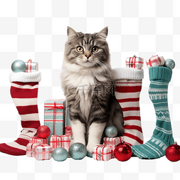 站在房子前图片_脚上穿着温暖的冬袜和猫拖鞋，站