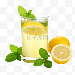 檸檬片图片_夏日檸檬汁