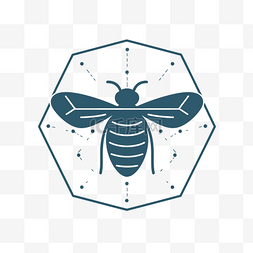 蜜蜂矢量图图片_蜜蜂设计标志图标矢量图 clikátku