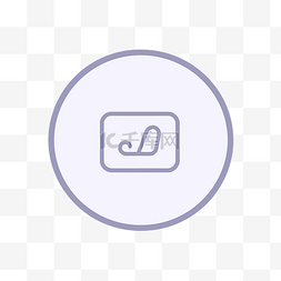 图标上白色圆圈中的某个程序的徽