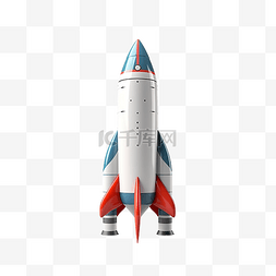 3d 渲染飞行火箭 3d 渲染宇宙飞船