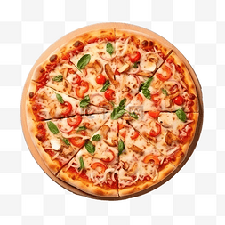 披萨比萨图片_披萨街头小吃快餐元素