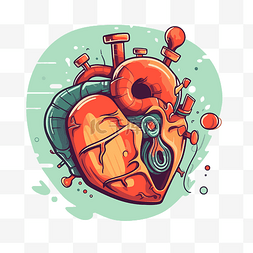 心臟卡通图片_醫療心臟 向量