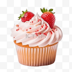 蛋糕代金券图片_草莓杯蛋糕