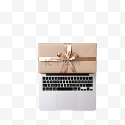 礼物带字图片_带笔记本电脑的办公桌