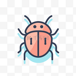 bug修改图片_Bug 图标位于白色背景上 向量
