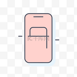 手機icon图标图片_关于袖珍电话口袋的绘图图标 向
