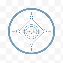 该图标代表圆心的某物 向量