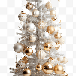 精美的花环图片_装饰精美的圣诞树