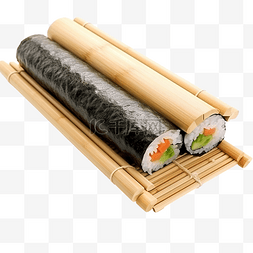寿司竹子图片_用于日本食品的卷机寿司竹