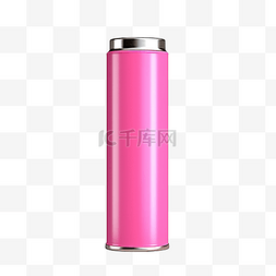 3d电池图标图片_粉色电池