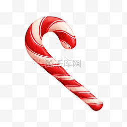 卡通聖誕糖果手杖