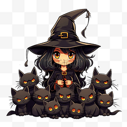 女巫和女巫黑猫