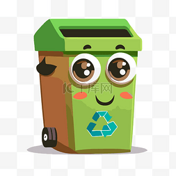 廢品回收箱 向量