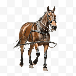 赛博朋克海报背景图片_马匹和骑师挽具赛