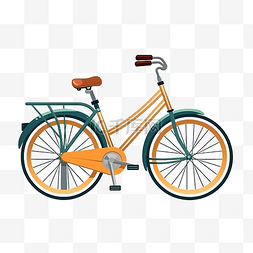 自行车平面颜色
