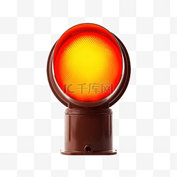 交通灯橙灯警示灯