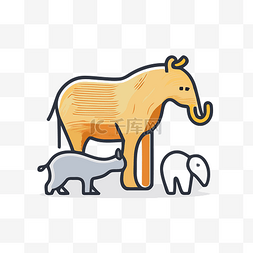 大象的像图片_三种看起来像大象和斑马的动物 