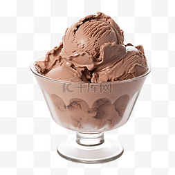 图标美食图片_巧克力冰淇淋