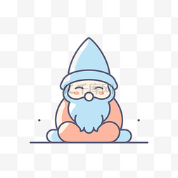 线条样式中的 gnome 字符 向量