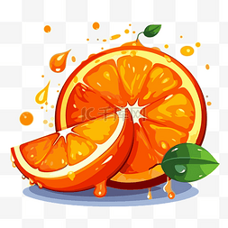 橙片 向量