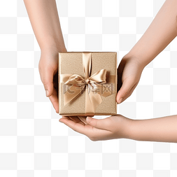 礼包赠送图片_母亲递给她的孩子一个礼品盒