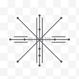 对称柳叶图片_几何符号线矢量图标