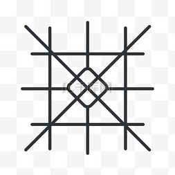 抽象方形几何图片_黑线抽象几何方形瓷砖 向量