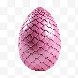 粉色金属龙蛋