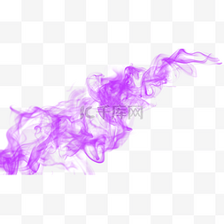 漂浮紫烟图片_烟雾飘渺抽象紫红色