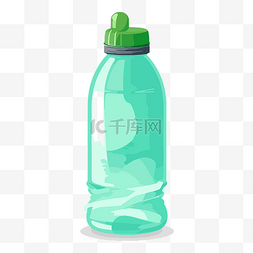带塑料图片_塑料水瓶 向量