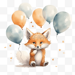 狐狸和气球